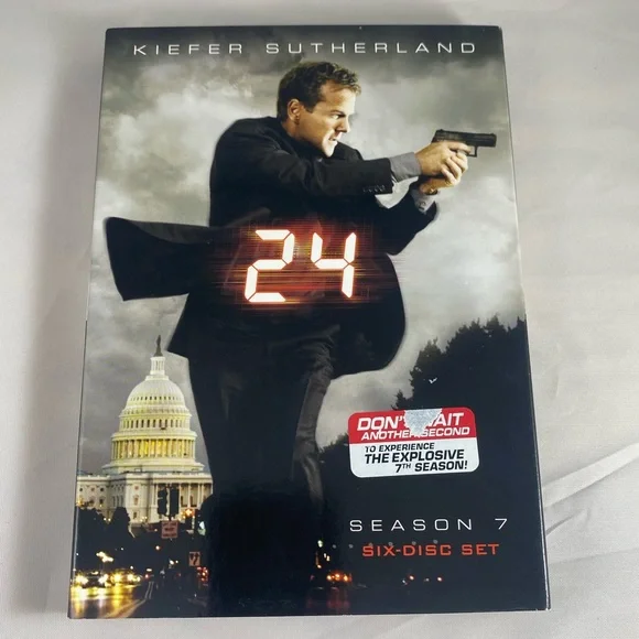 24 TV Series DVDs - Featuring Kiefer Sutherland - Jack Bauer - Season 2 - 7 - Picture 7 of 7
